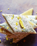 Kaju Katli Barfi | Cashew Fudge