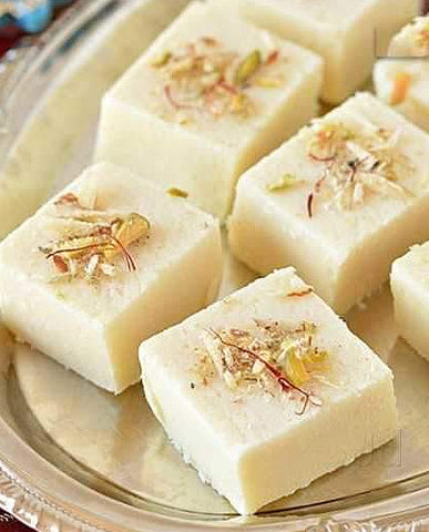 Plain Khoya Barfi | Milk Fudge